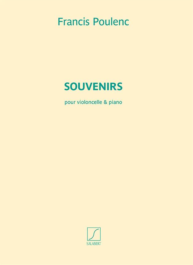 Souvenirs - extrait de la musique de scène pour « Le Voyageur sans bagages » - violoncello a klavír